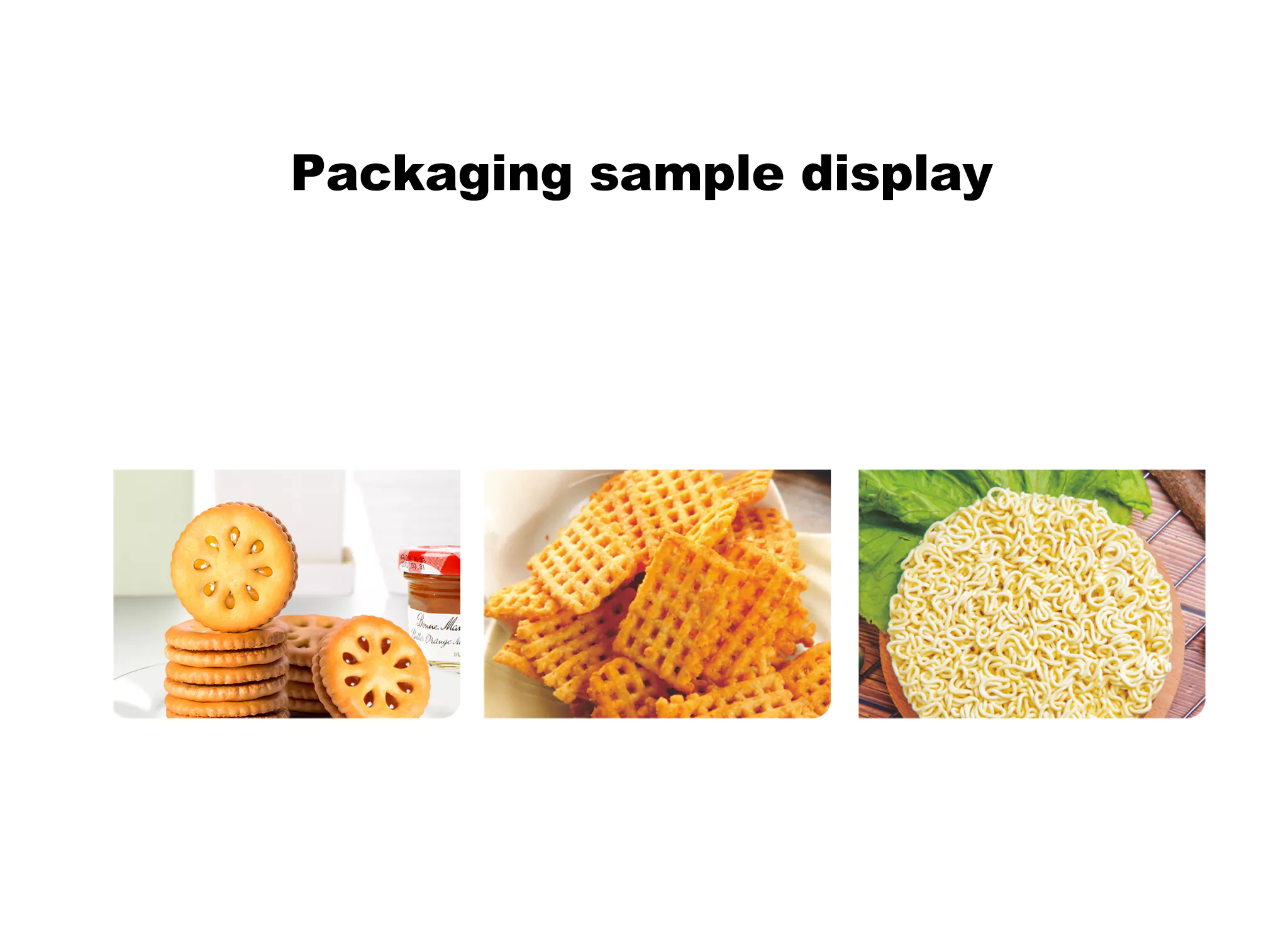 Full servo upper film pillow packaging machine