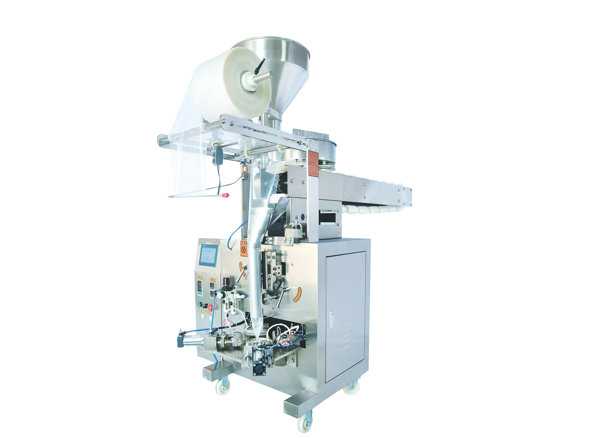 Dual-material Triangle Bag Packaging Machine