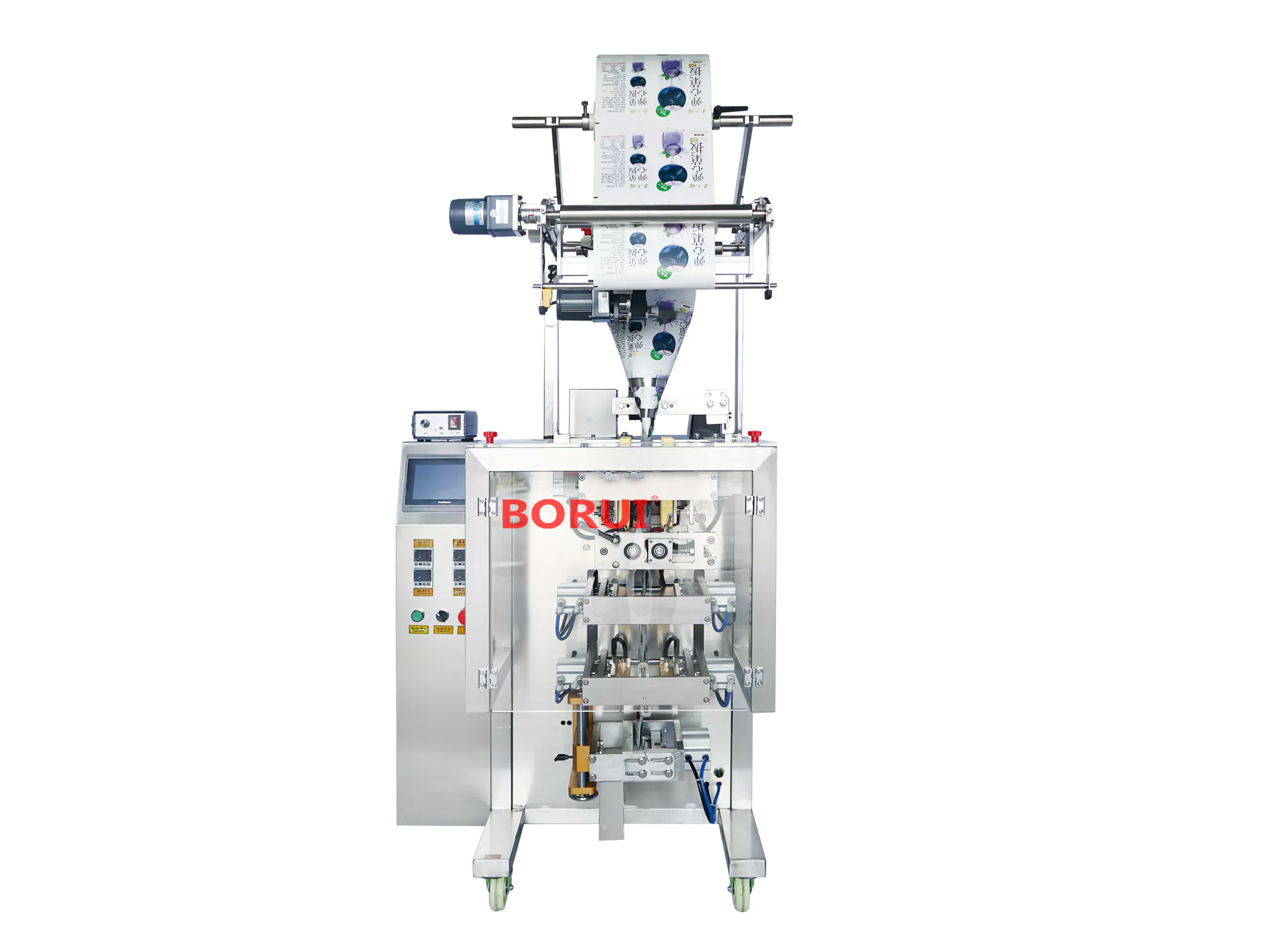 Four-side Seal Fruit Plate Packaging Machine