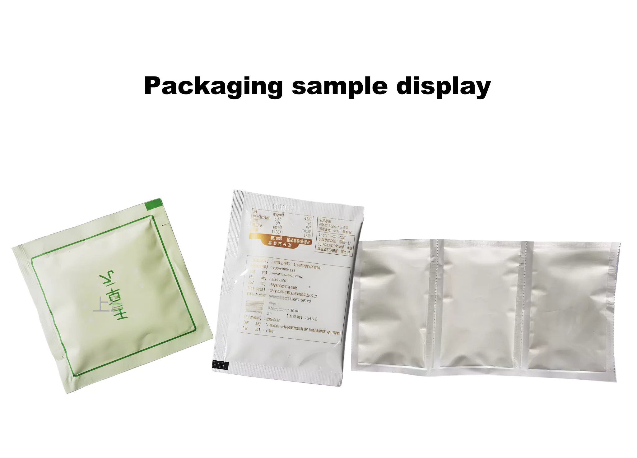 Four-sided sealed double roll film continuous packaging
